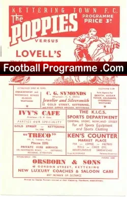 Kettering Town v Lovells 1954