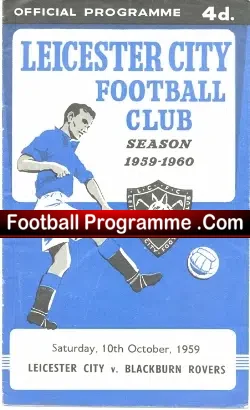 Leicester City v Blackburn Rovers 1959