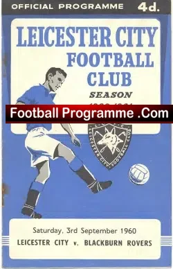 Leicester City v Blackburn Rovers 1960