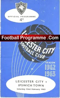 Leicester City v Ipswich Town 1963