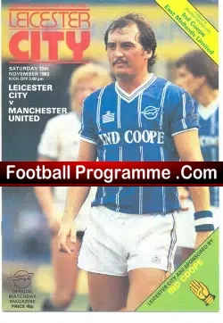 Leicester City v Manchester United 1983