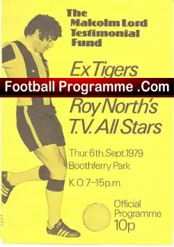 Malcolm Benefit Match Lord Testimonial Hull City 1979