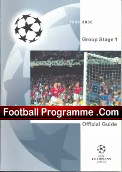 Manchester United Official Group Phase Guide 1999 – 2000