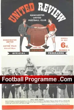 Manchester United v Aston Villa 1966