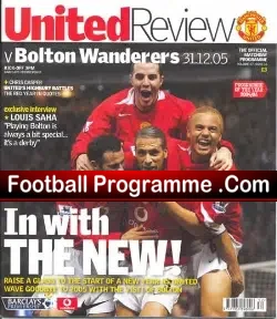 Manchester United v Bolton Wanderers 2005