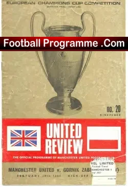 Manchester United v Gornik Zabrze 1968 – Poland