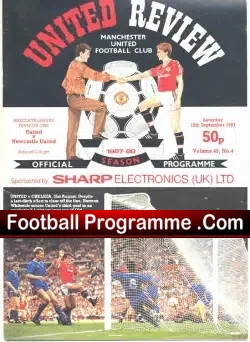Manchester United v Newcastle United 1987