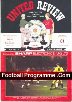 Manchester United v Portsmouth 1991 – League Cup