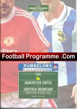 Manchester United v Sheffield Wednesday 1991 – Cup Final