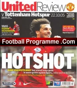 Manchester United v Tottenham 2005