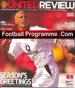 Manchester United v WBA 2002