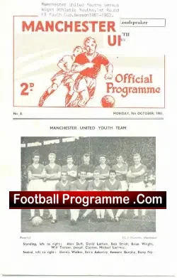 Manchester United v Wigan Athletic 1961 – Youth Match