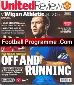 Manchester United v Wigan Athletic 2005