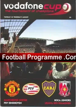 Manchester United – Vodafone Tournament Man Utd PSV + Boca