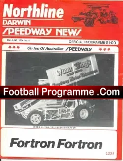 Northline Darwin Speedway News 1984