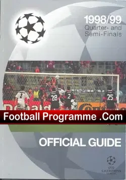 Official UEFA Quarter Finals Media Guide Pack 1998/99