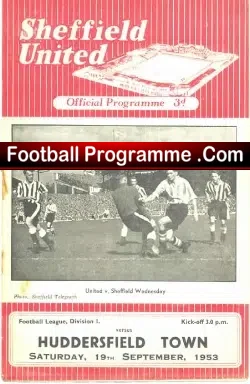 Sheffield United v Sheffield Wednesday 1953