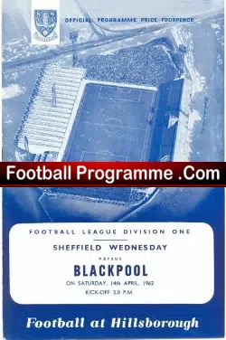 Sheffield Wednesday v Blackpool 1962