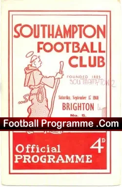 Southampton v Brighton 1960