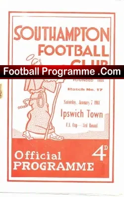 Southampton v Ipswich Town 1961