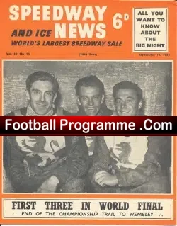 Speedway News Magazine 1953