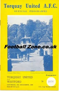 Torquay United v Watford 1958