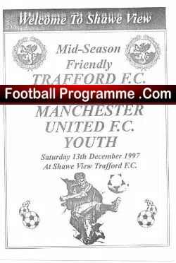 Trafford v Manchester United 1997 – Youth Match