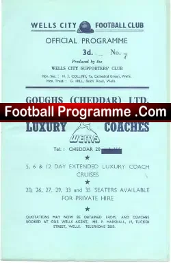 Wells City v Clandown 1950