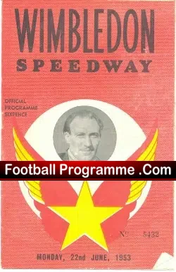 Wimbledon Speedway v West Ham 1953