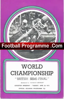 World Speedway Championship British Final 1972 – Semi