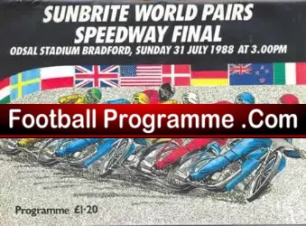 World Speedway Championship European Final 1988