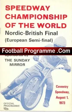 World Speedway Championship European Final 1973 Semi