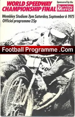 World Speedway Championship World Final 1975