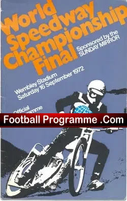 World Speedway Championship World Final 1972