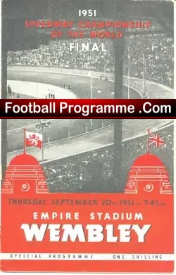 World Speedway Championship World Final 1951