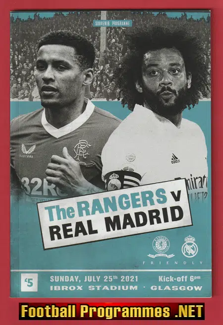 Glasgow Rangers v Real Madrid 2021 – Friendly Match + Benzema