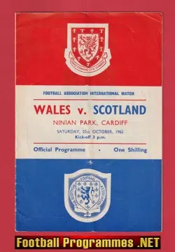 Wales v Scotland 1962