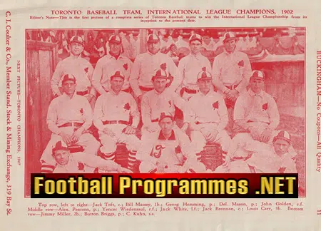 Canada Baseball - Rochester v Toronto 1929 - 1920's