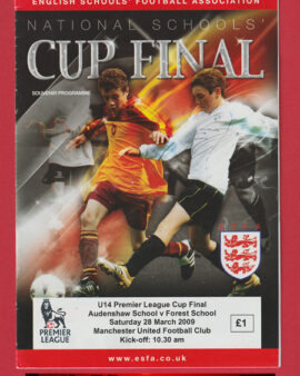 Audenshaw v Forest School 2009 –  Cup Final Man Utd Old Trafford