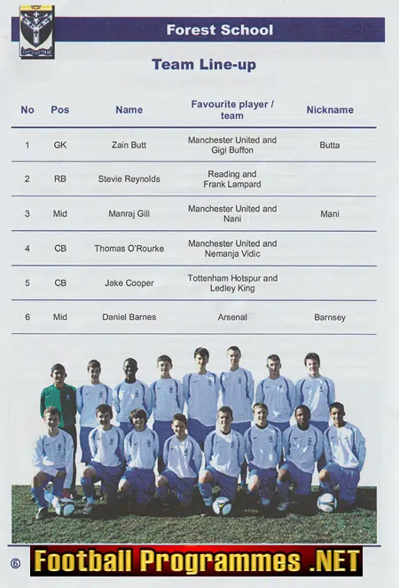 Audenshaw v Forest School 2009 - Cup Final Man Utd Old Trafford