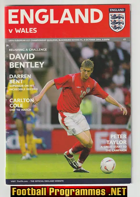 England v Wales 2004 - Multi Autographed SIGNED