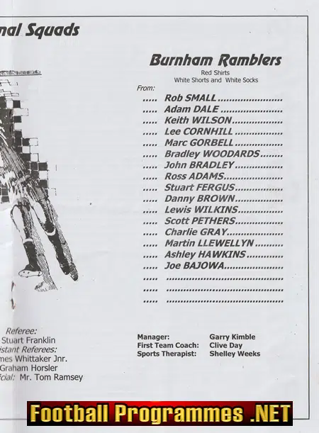 Barkingside v Burnham Ramblers 2009 - Essex Senior Cup Final