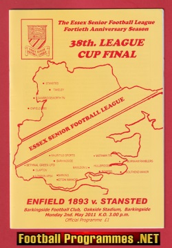 Enfield v Stansted 2011 – Essex Senior Cup Final