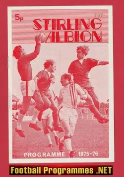 Stirling Albion v Civil Service Strollers 1975 – Scotland