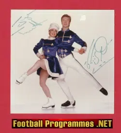 Torvill and Dean Autograph Picture SIGNED Photo 1980s - 5