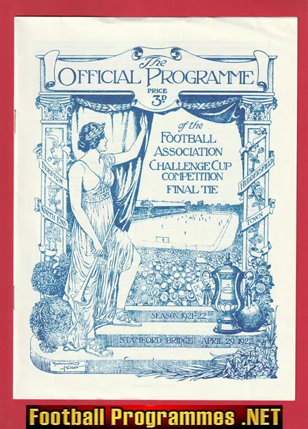 Huddersfield Town v Preston 1922 - FA Cup Final at Wembley