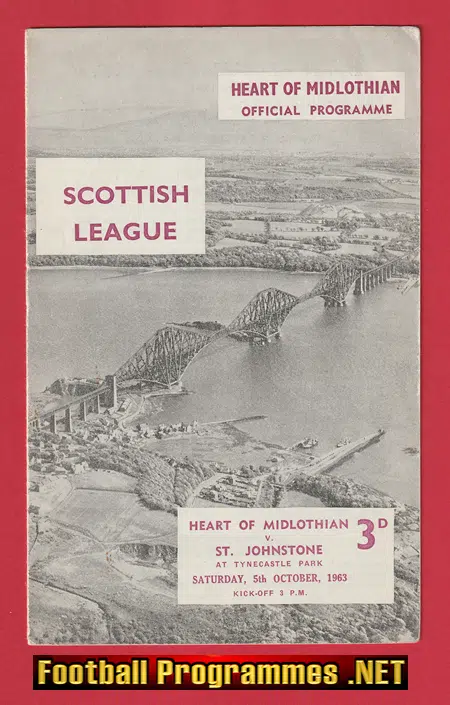 Heart Of Midlothian v St Johnstone 1963