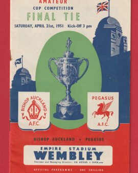 Pegasus v Bishop Auckland 1951 – Amateur Cup Final London