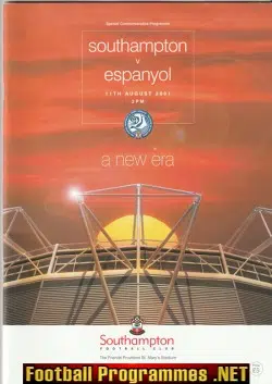 Southampton v Espanyol 2001 – 1st Game at St Marys Stadium