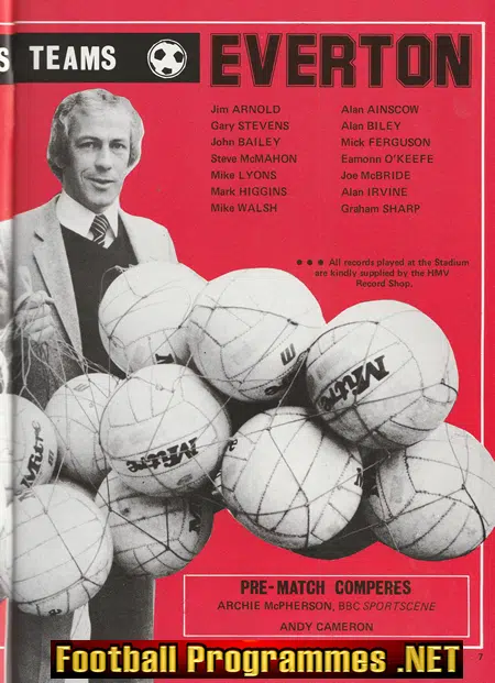 Colin Jackson Testimonial Benefit Match Glasgow Rangers 1981